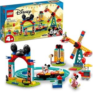 LEGO Disney Mickey & Friends Fairground Fun building Set Preschool Kids Ages 4+